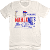 Mahlebu's Most Wanted - Tyler Mahle Texas Natural white In The Clutch